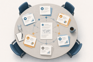 Countries agree and disagree illustration